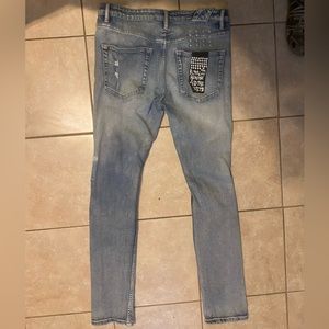 Ksubi Blue Chitch Punk Devil Jeans size 31,31